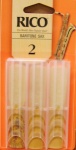 RLA0320 Rico 3Pk  #2 Bari Sax Reeds