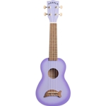 MKSDPLBURST Kala Soprano Dolphin Ukulele - Purple Burst