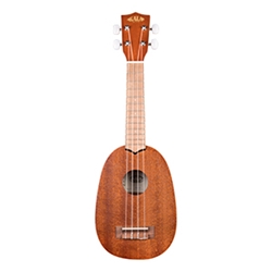 KA-P Kala Soprano Mahogany Pineapple Ukulele