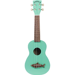 Kala MKSSGRN Makala Shark Uke - Surf Green