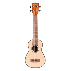 KASSLNG Kala Soprano Solid Spruce Mahogany Long Neck