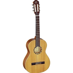 R122-3/4 Ortega Family Series R122  3/4 Size  Classical Guitar Satin Cedar Top