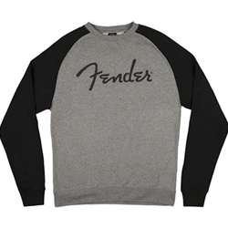 9113016606 Fender Logo Pullover, Gray, XL