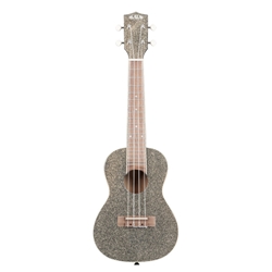 KASPRKGOLD Kala Concert Stardust Gold Sparkle Ukulele