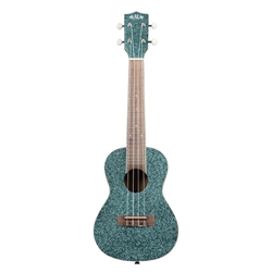 KASPRKAQUA Kala Concert Rhapsody in Blue Sparkle Ukulele