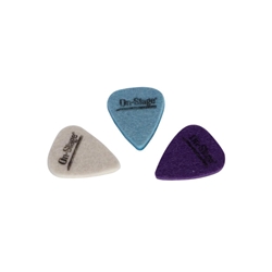 UPK300 On Stage 3-Pack Felt Ukulele Picks