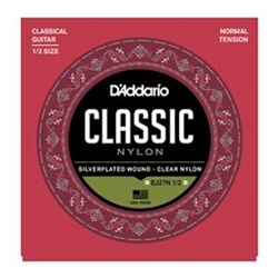 D'addario EJ27N12 D'Addario Classics Nylon 1/2 Guitar Strings